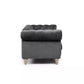 Sofá Chesterfield Gris