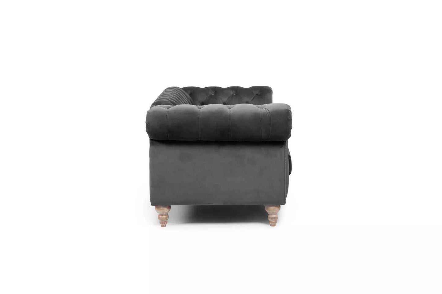 Sofá Chesterfield Gris