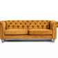 Sofá Chesterfield Mostaza