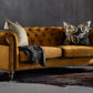 Sofá Chesterfield Mostaza