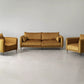 Set Aldano Miel 3 Piezas Incluidas (Sofá 3 Plazas, 2 Poltronas)